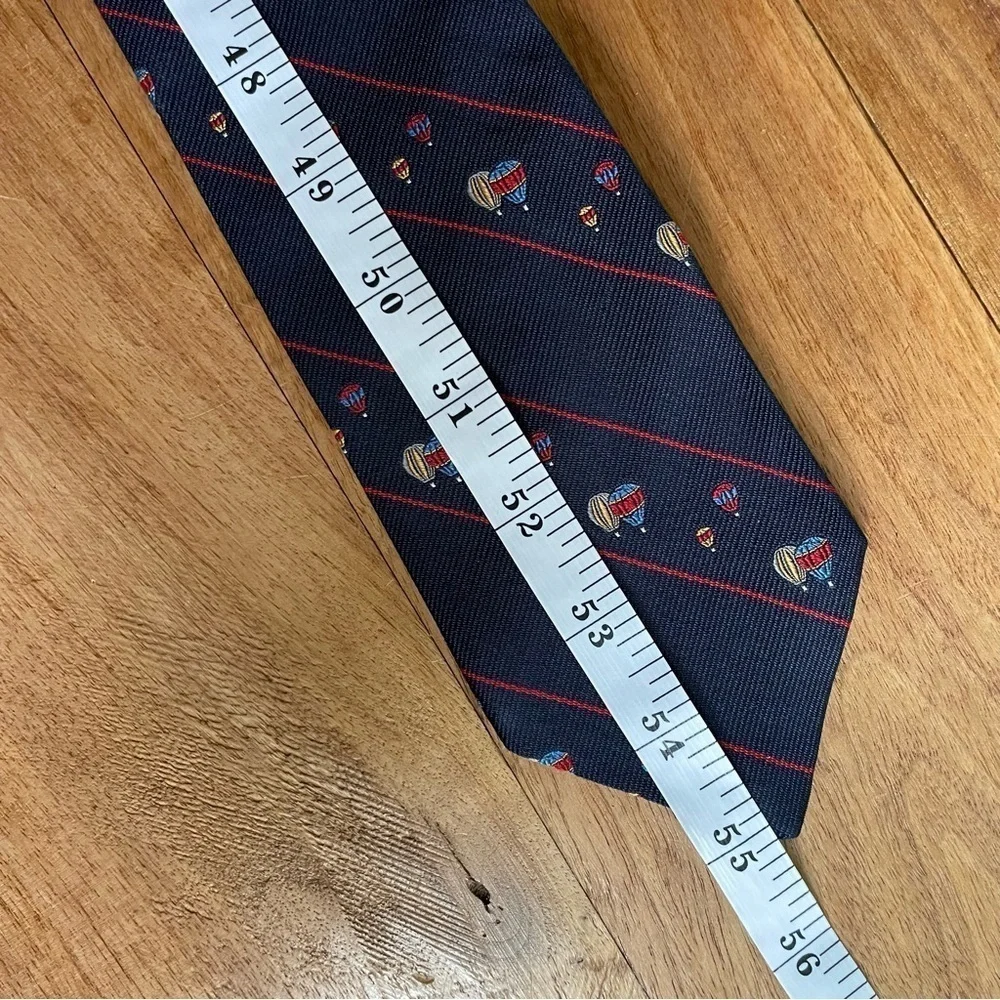 Vintage H. P. Scott Hot Air Balloon Novelty Silk Men’s Tie